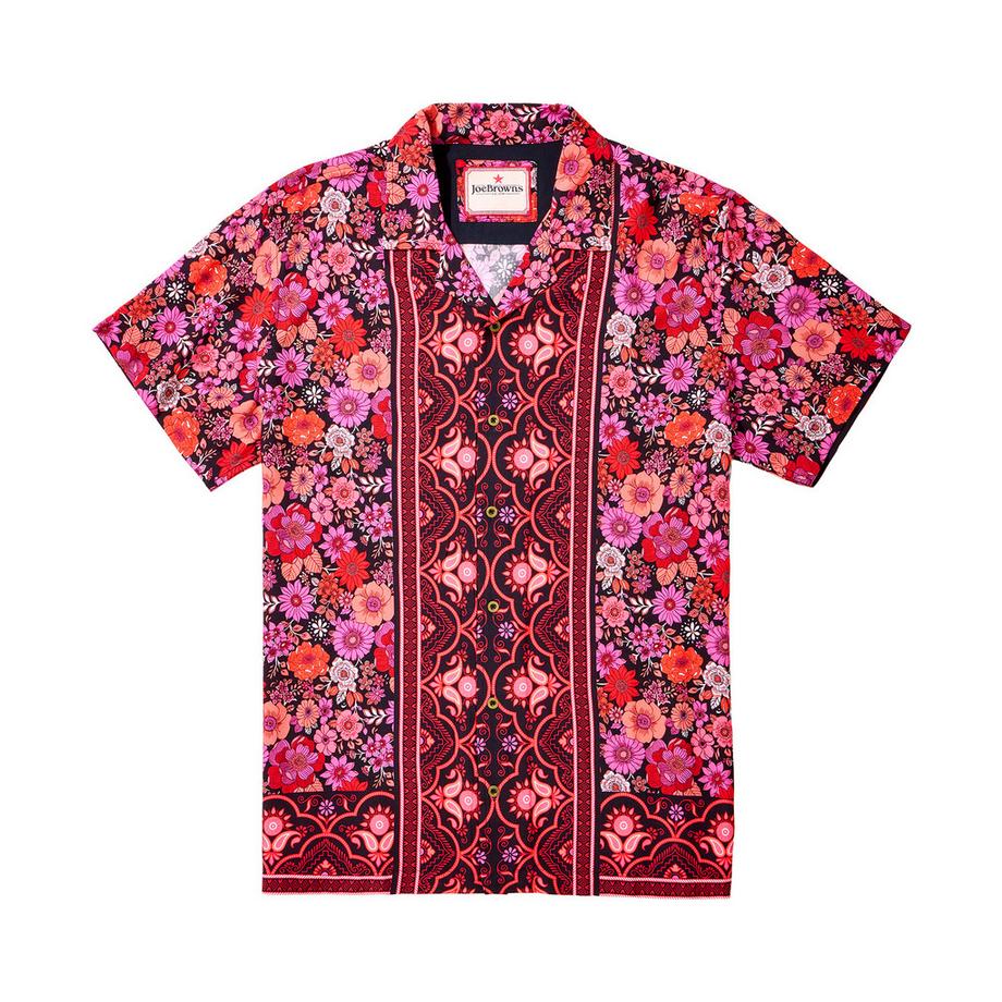 Joe Browns Camicia a Maniche Corte con Fantasia Floreale  