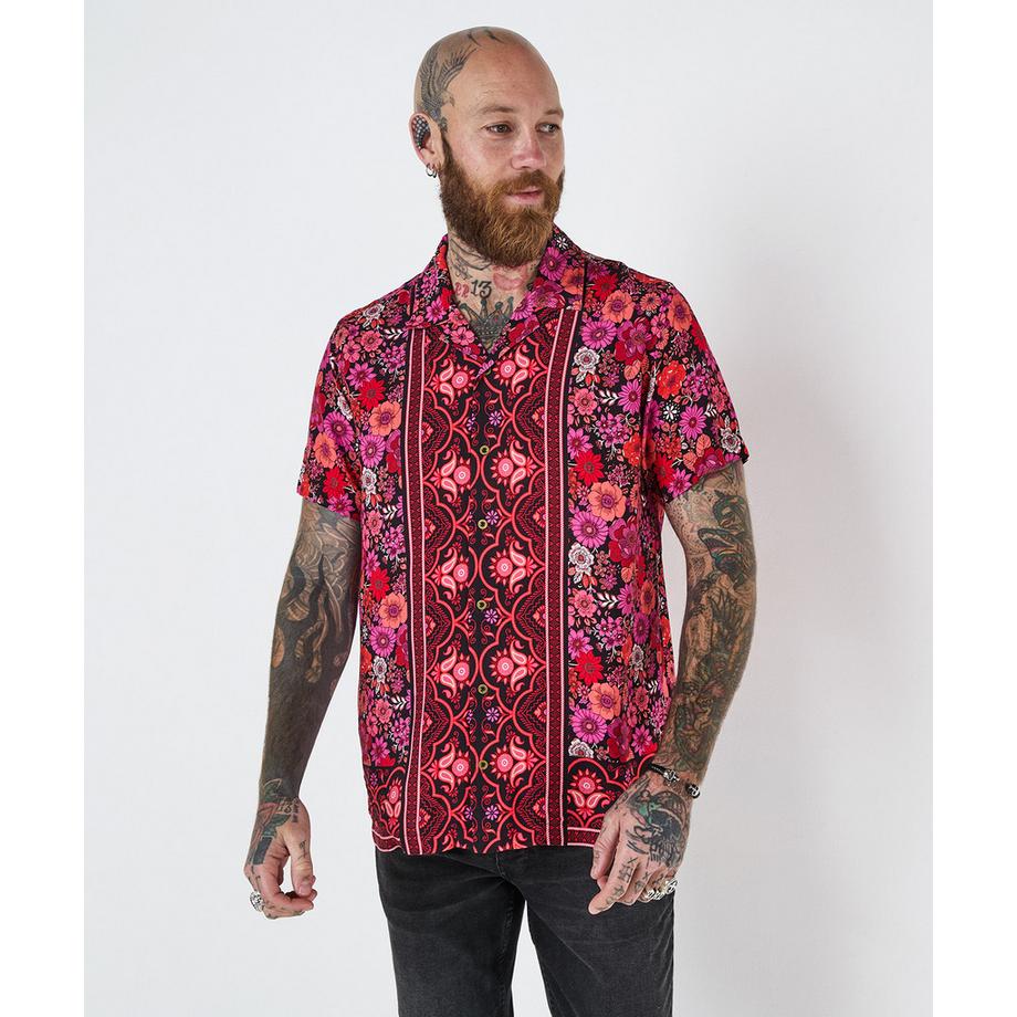 Joe Browns Camicia a Maniche Corte con Fantasia Floreale  