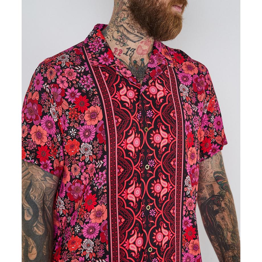 Joe Browns Camicia a Maniche Corte con Fantasia Floreale  