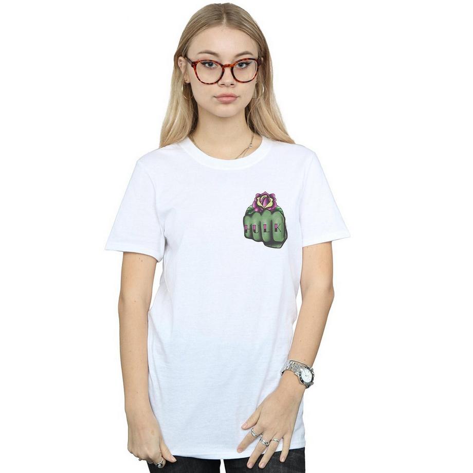MARVEL Hulk Faust Grafik T-Shirt  