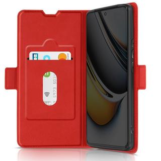 Avizar  Realme 11 Pro Klapphülle Rot 