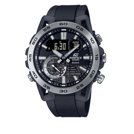 CASIO  Edifice ECB-40P-1AEF Automatic Connection LCD Chrono 