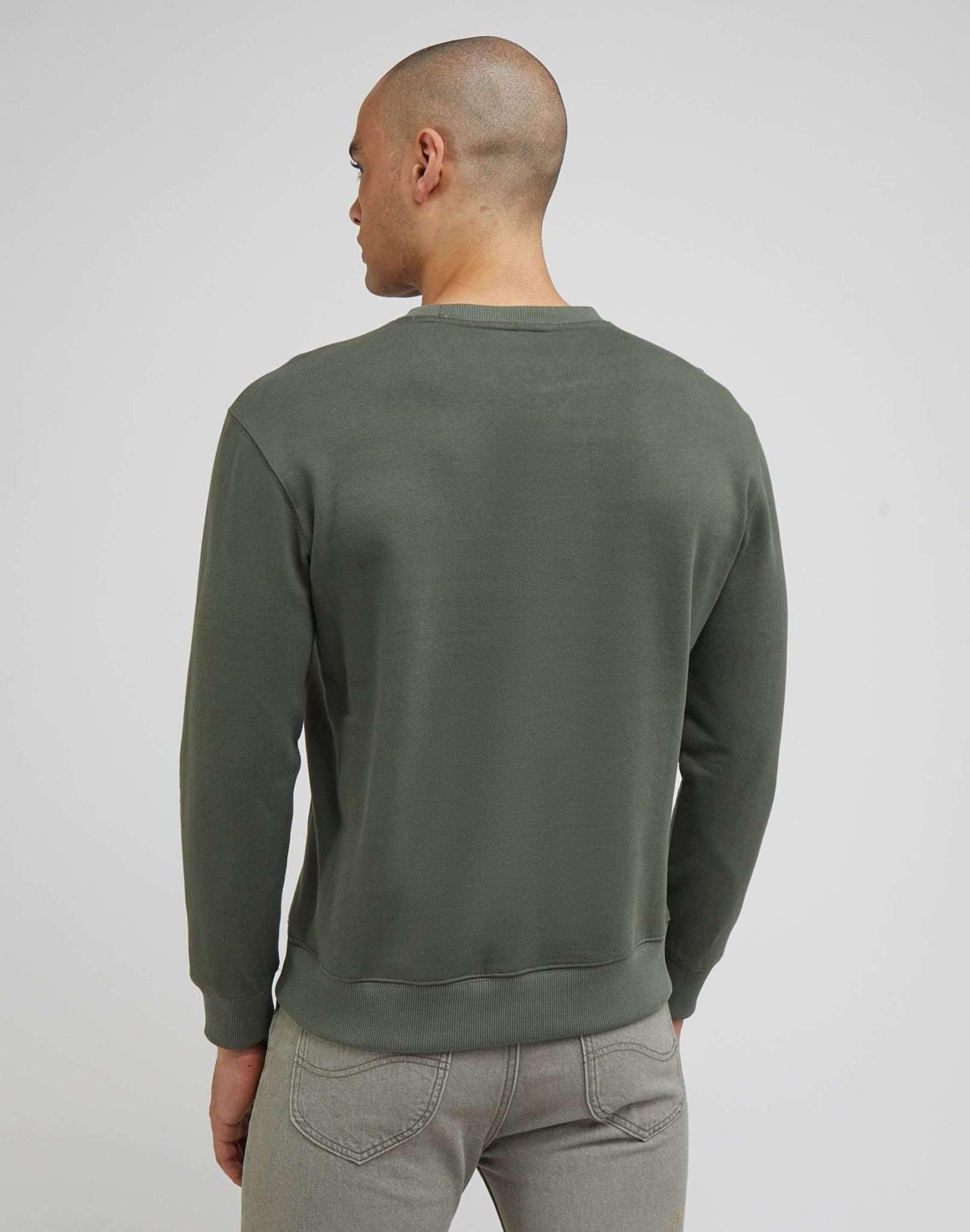 Lee  Sweatshirt Plain Crew Sweatshirt 