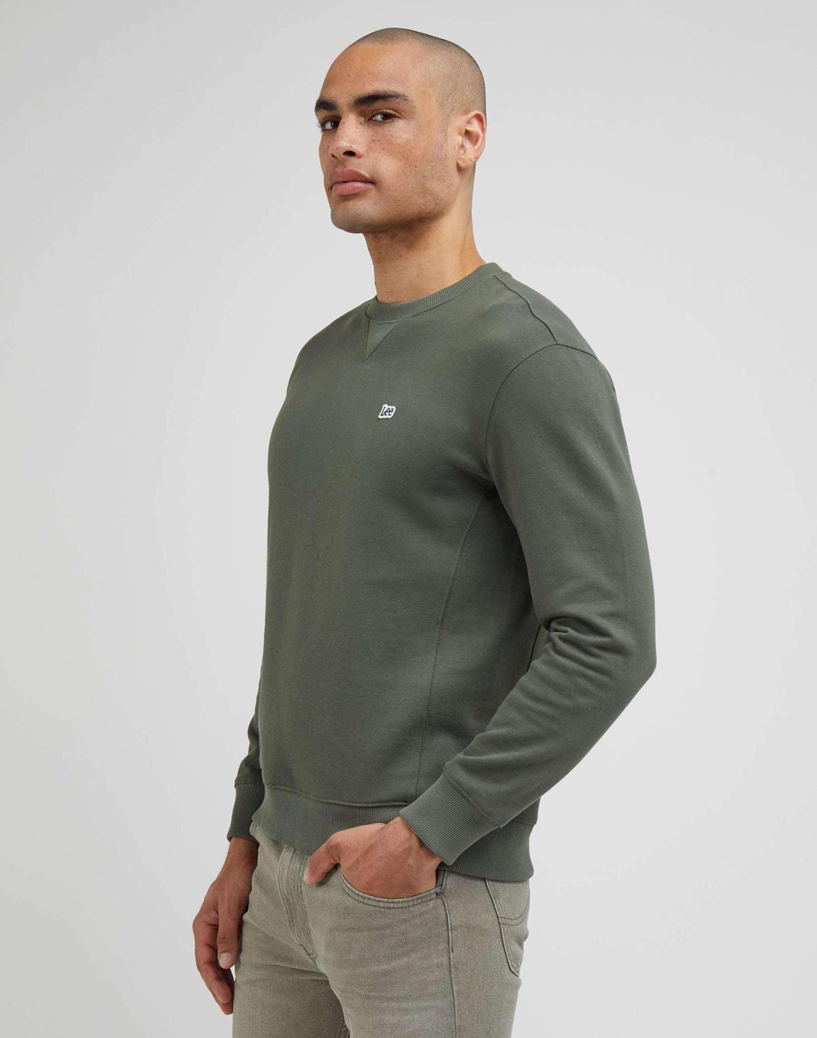 Lee  Sweatshirt Plain Crew Sweatshirt 