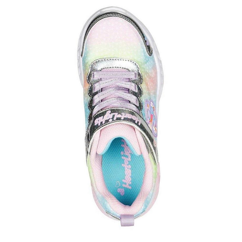 SKECHERS Baskets Flutter Heart Lumineuses Plates  
