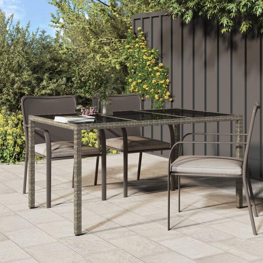 VidaXL Gartentisch poly-rattan  