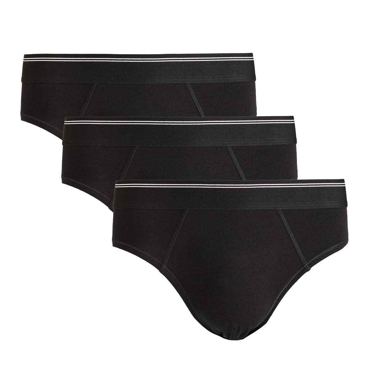 Image of 3er-pack Slips Herren Schwarz S