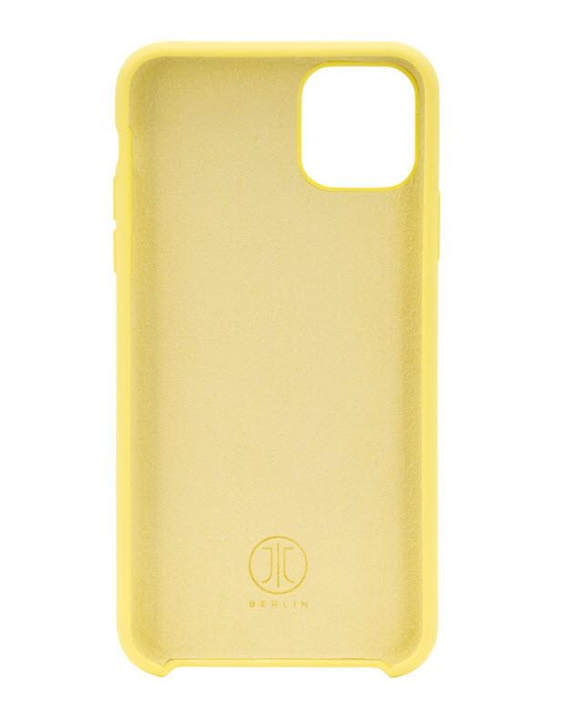 JTBerlin  iPhone 12 / 12 Pro - Custodia in silicone JT Berlin Steglitz giallo 