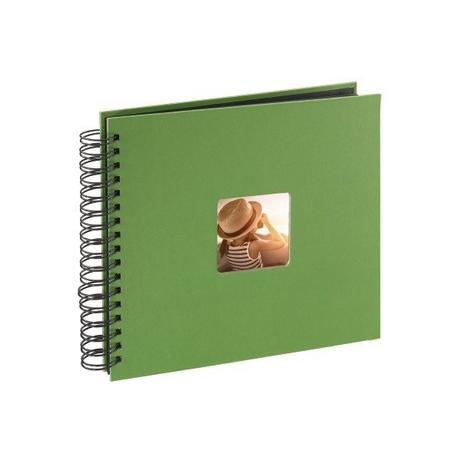 hama HAMA Spiralalbum Fine Art 94875 280x240mm, apfelgrün 25 Blatt  
