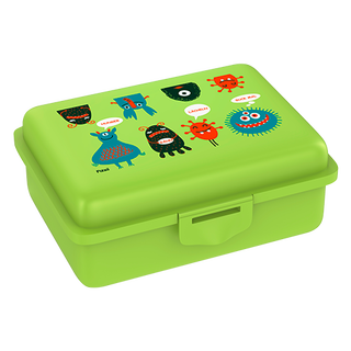 fizzy Fizzii Lunchbox mit Trennfach kiwi, Monster  