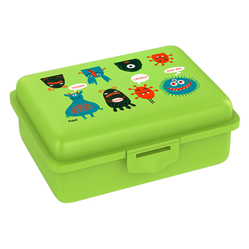 Fizzii Lunchbox mit Trennfach kiwi, Monster