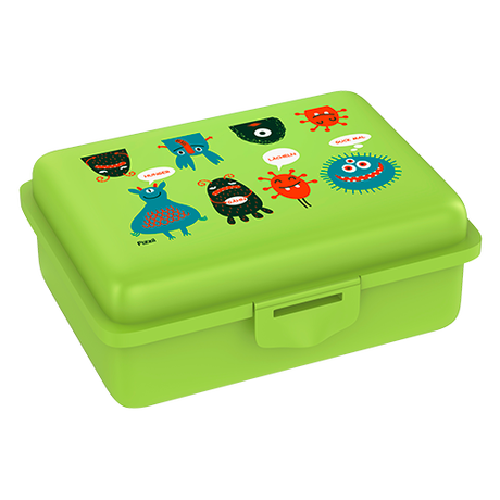 fizzy Fizzii Lunchbox mit Trennfach kiwi, Monster  