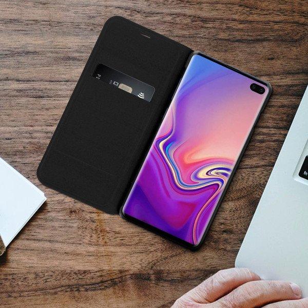 Avizar  Custodia Flip Nero Galaxy S10 Plus 