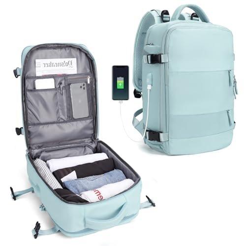 Image of Wanderrucksack Wasserdicht Outdoor Sport Rucksack Casual Daypack Schultasche Fit 14 Zoll Laptop Mit Unisex Blau ONE SIZE