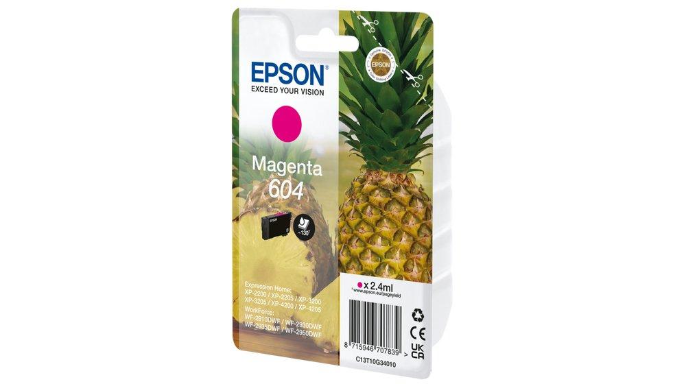 EPSON  Tinte Nr. 604 / C13T10G34010 Magenta 