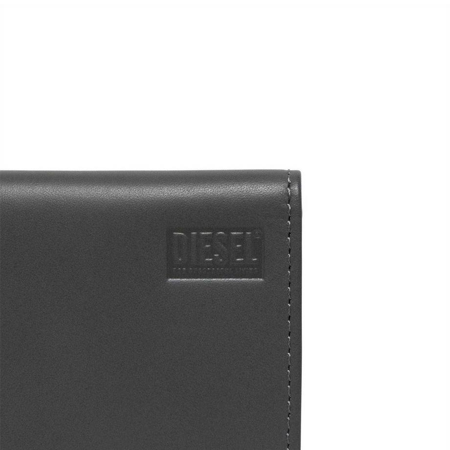DIESEL Portecartes en Cuir à Double Plis  