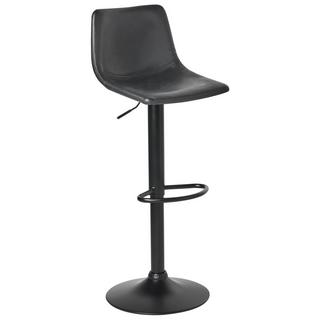 Beliani Set di 2 sgabelli da bar en Pelle sintetica Classico LEBRIJA  