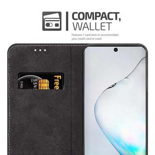 Cadorabo  Hülle für Samsung Galaxy NOTE 10 Magnetverschluss, Standfunktion 