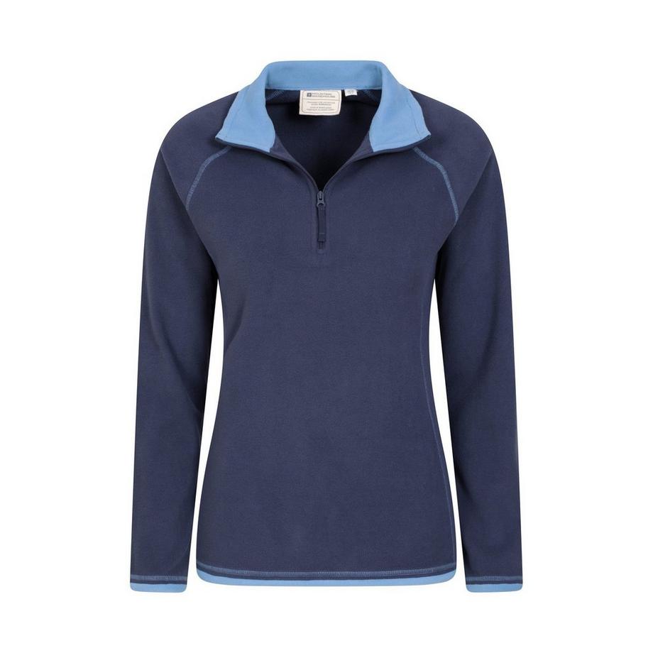 Mountain Warehouse Montana Half Zip Top in pile  