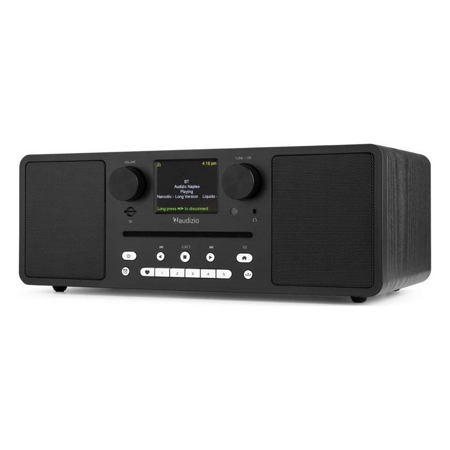 Audizio  Internet Radio Naples Schwarz 