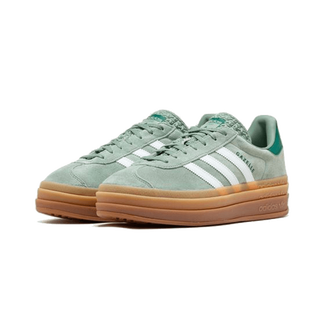 adidas  Gazelle Bold Silver Green 