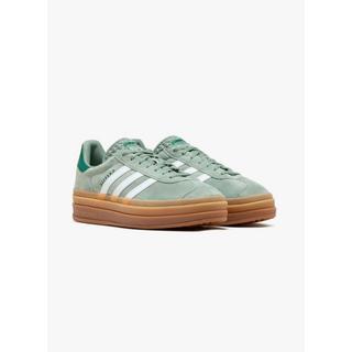 adidas  Gazelle Bold Silver Green 