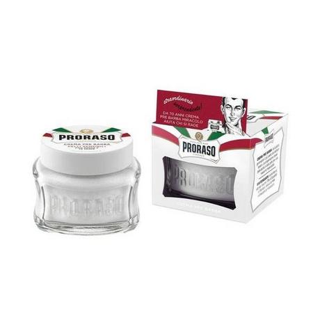 Proraso  Crème prérasage White Sensitive 100ml 