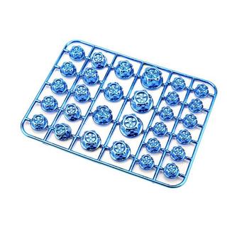 eStore Protection vis pour moto - 30 pcs - Bleu  