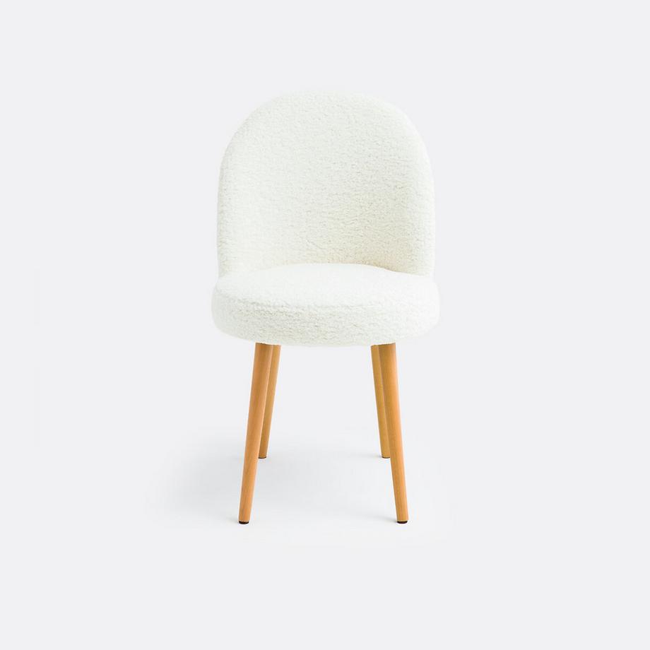 La Redoute Intérieurs Stuhl aus Bouclé-Stoff  