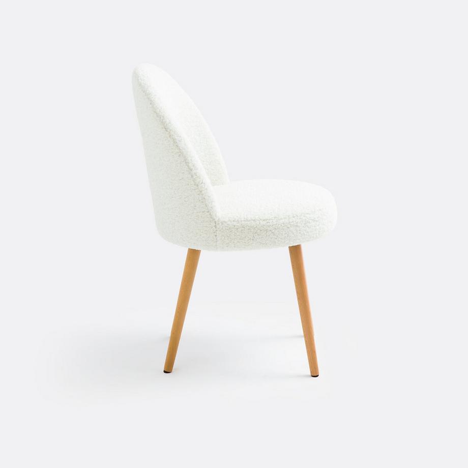 La Redoute Intérieurs Stuhl aus Bouclé-Stoff  