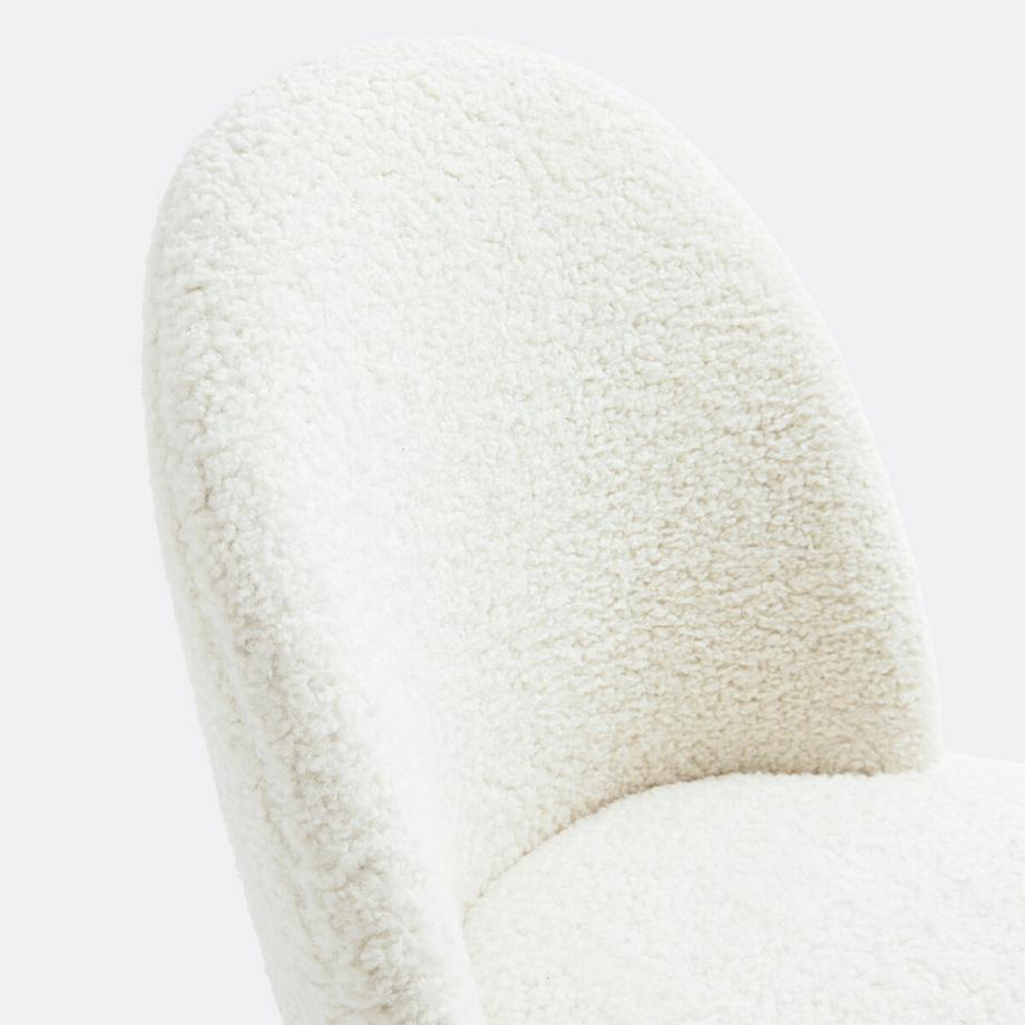 La Redoute Intérieurs Stuhl aus Bouclé-Stoff  