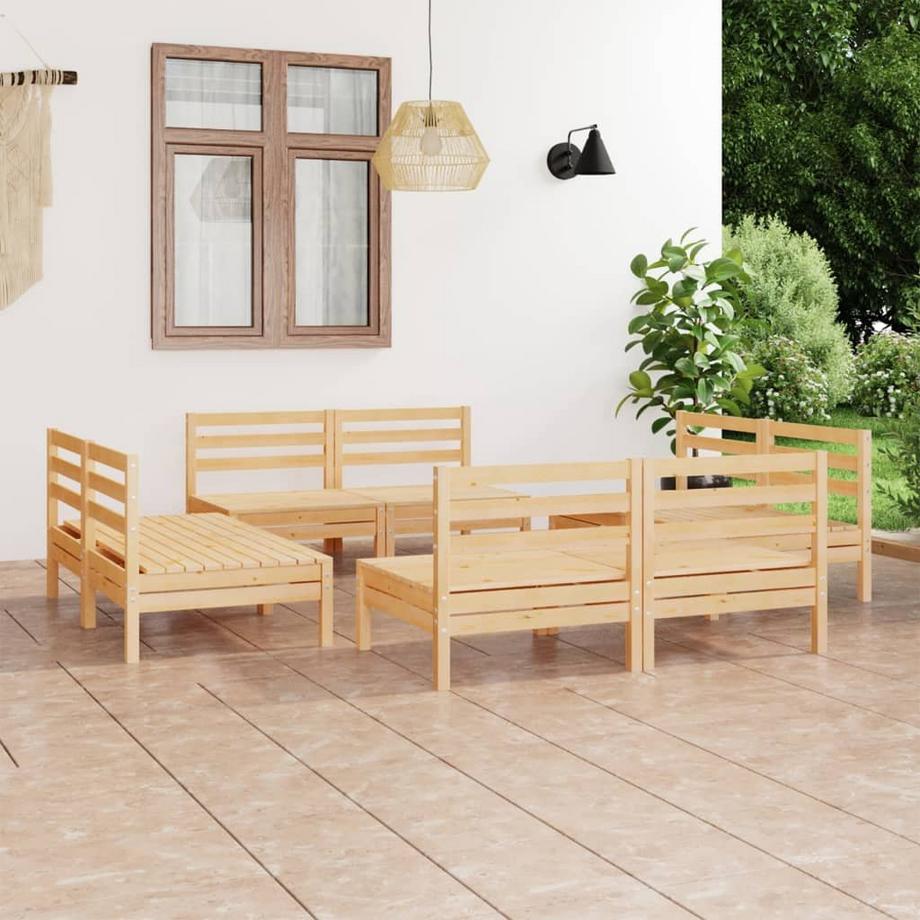 VidaXL Garten-lounge-set holz  