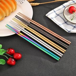 Northio  Baguettes / Chopsticks en Acier Inoxydable - Multicolore 