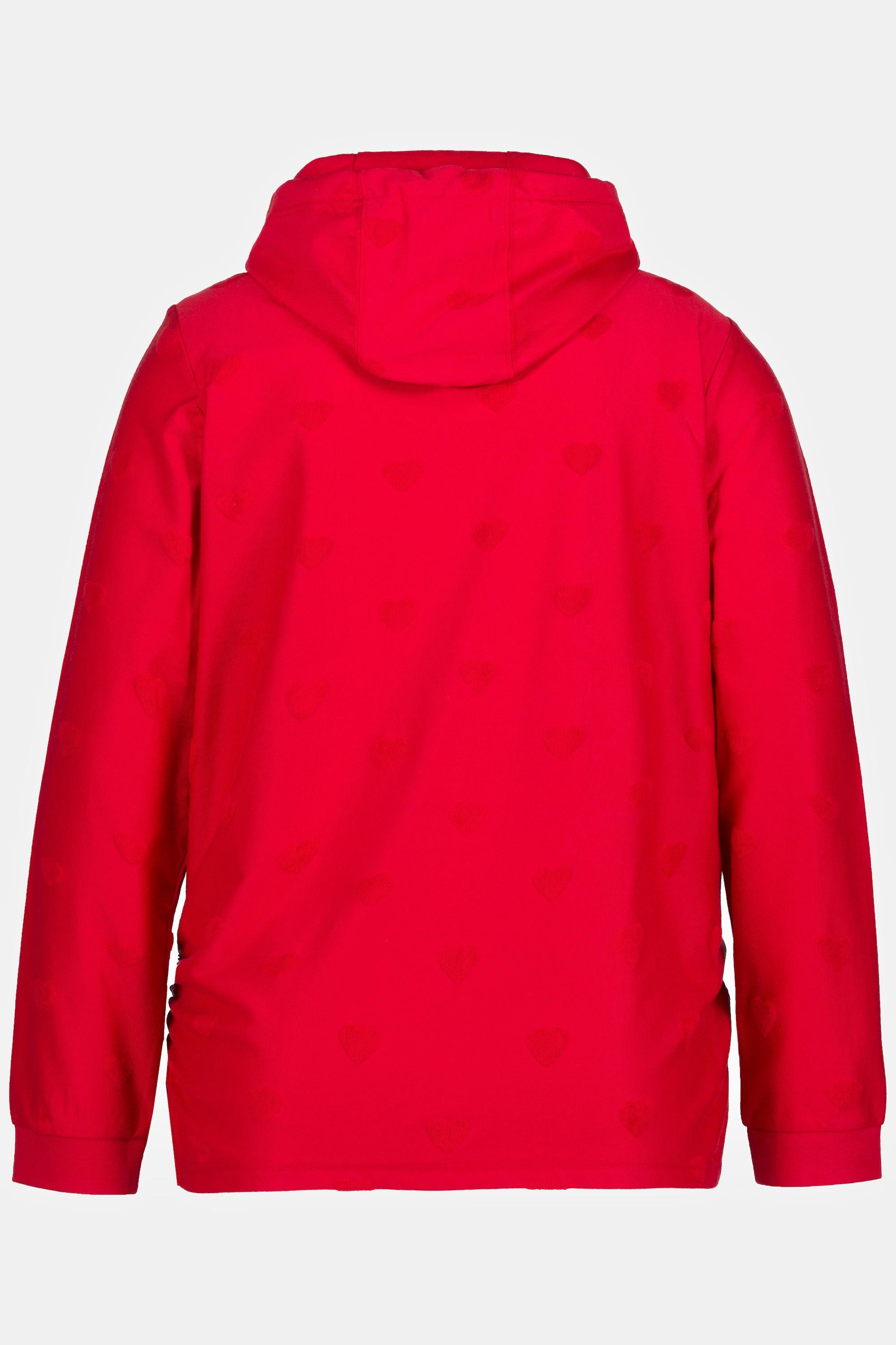 Ulla Popken  Bellieva Hoodie, Kapuze, Langarm 