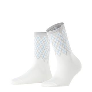 Burlington Mayfair Rautenmuster Socken  