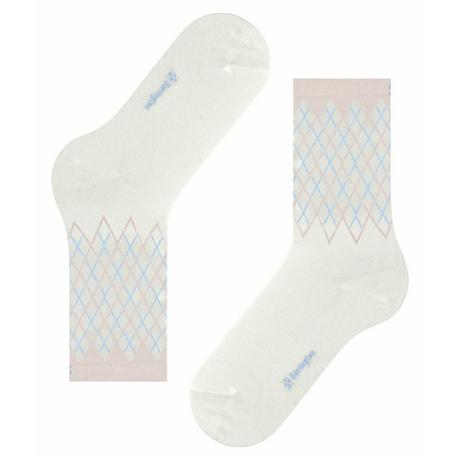 Burlington Mayfair Rautenmuster Socken  