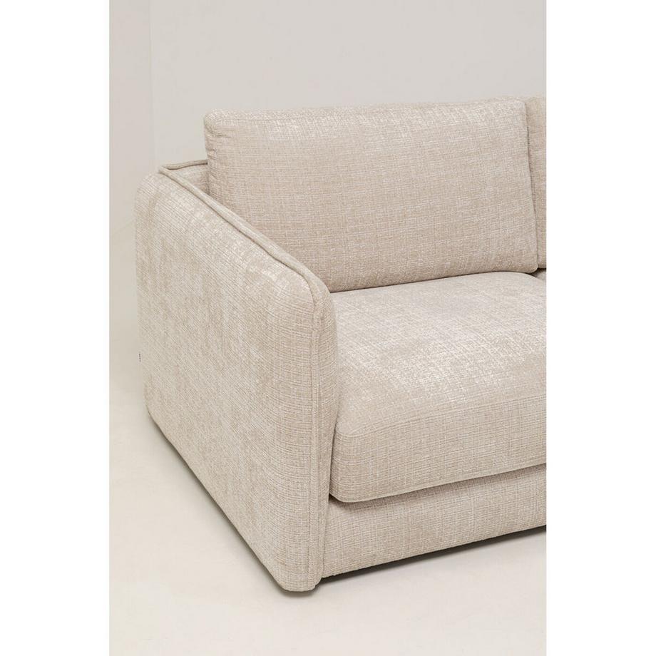 KARE Design Ecksofa Karma creme rechts  