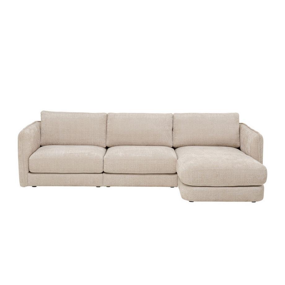 Ecksofa Karma creme rechts