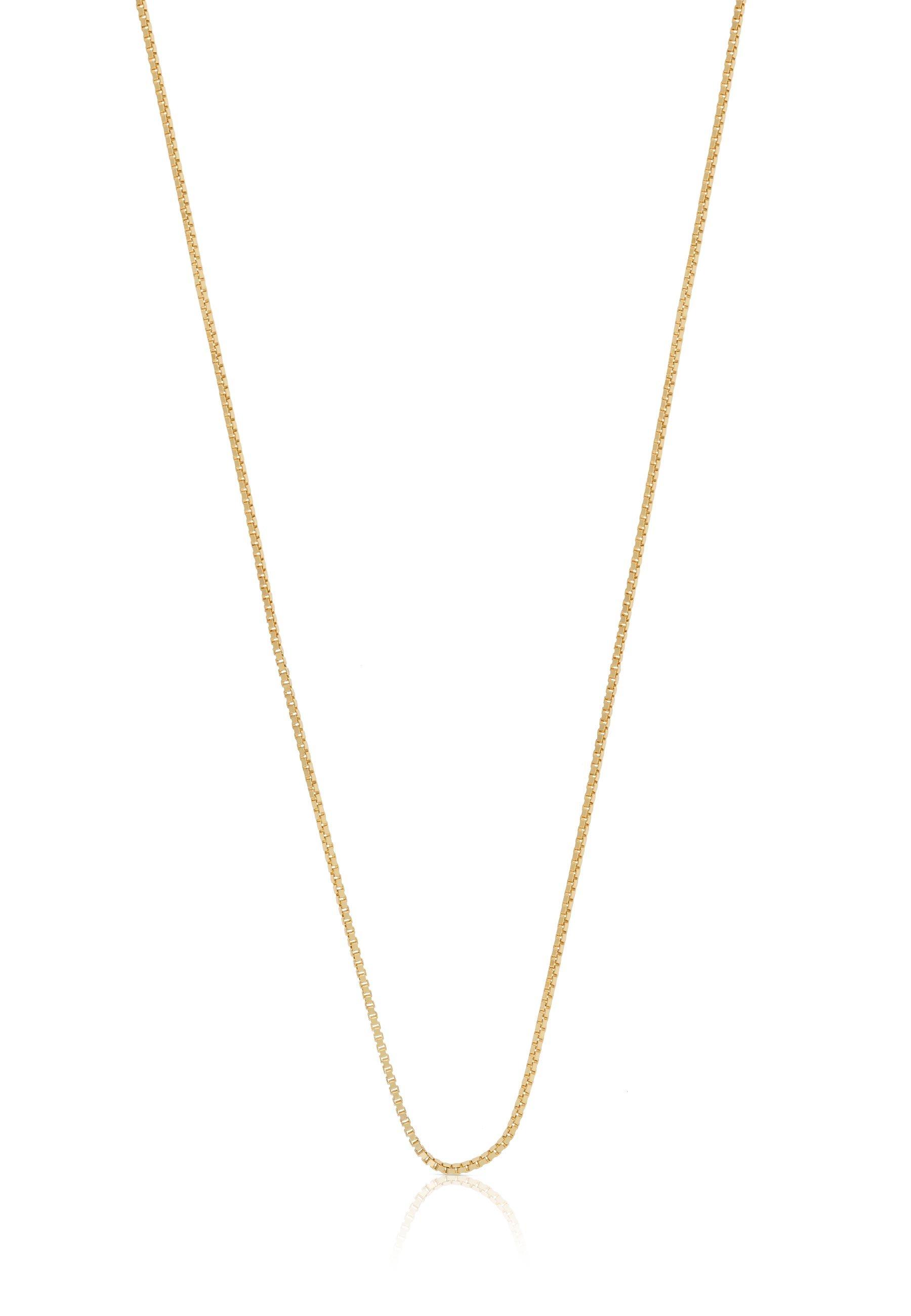 MUAU Schmuck  Collier Venezianer Gelbgold 750, 0.6mm, 45cm 