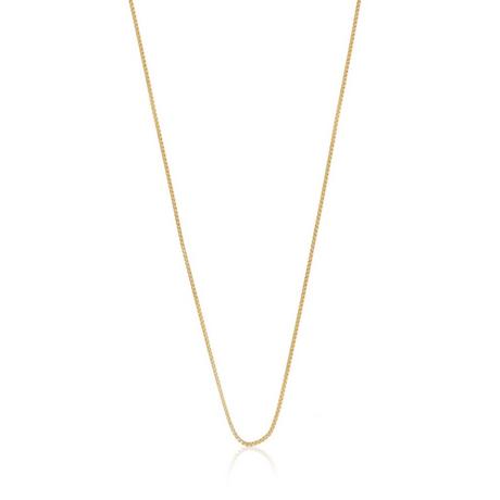 MUAU Schmuck  Collier Venezianer Gelbgold 750, 0.6mm, 45cm 