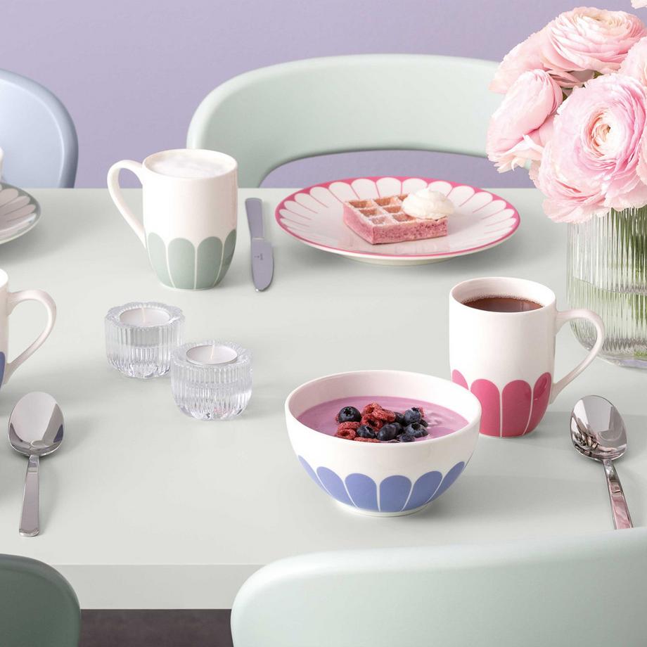 Villeroy&Boch Mug avec anse Fleur cassis  