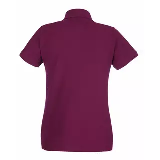 Universal Textiles  PoloShirt, figurbetont, kurzärmlig Bordeaux