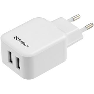 Sandberg  AC Charger Dual USB 2.4+1A EU 