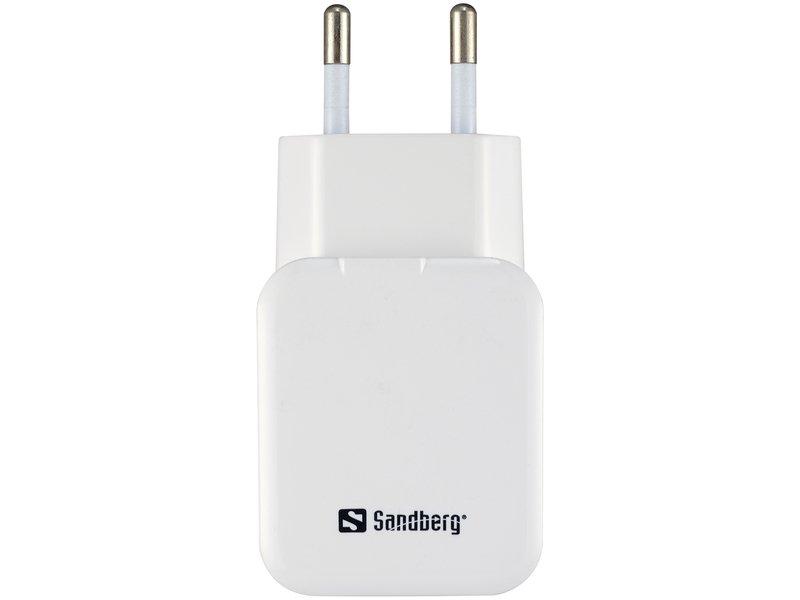 Sandberg  AC Charger Dual USB 2.4+1A EU 