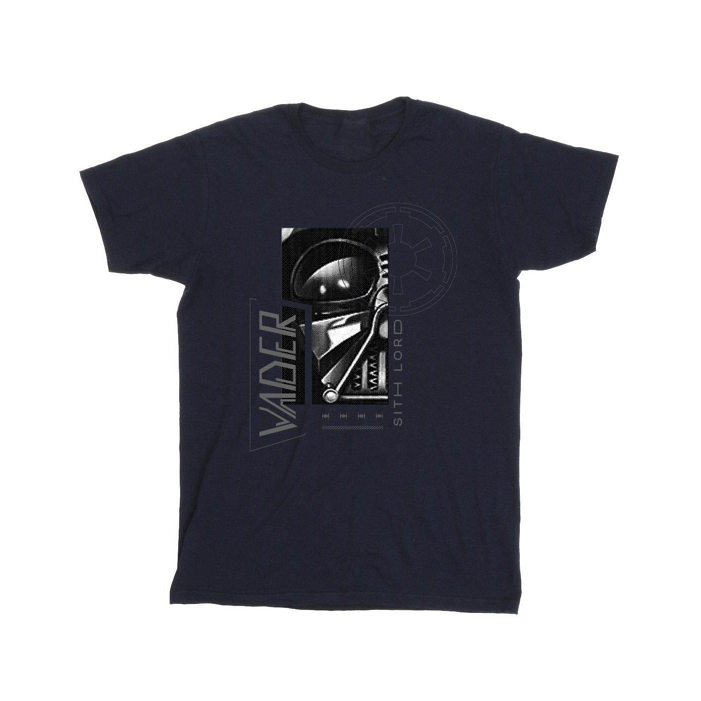 Image of Obiwan Kenobi Sith Scifi Collage Tshirt Mädchen Marine 104