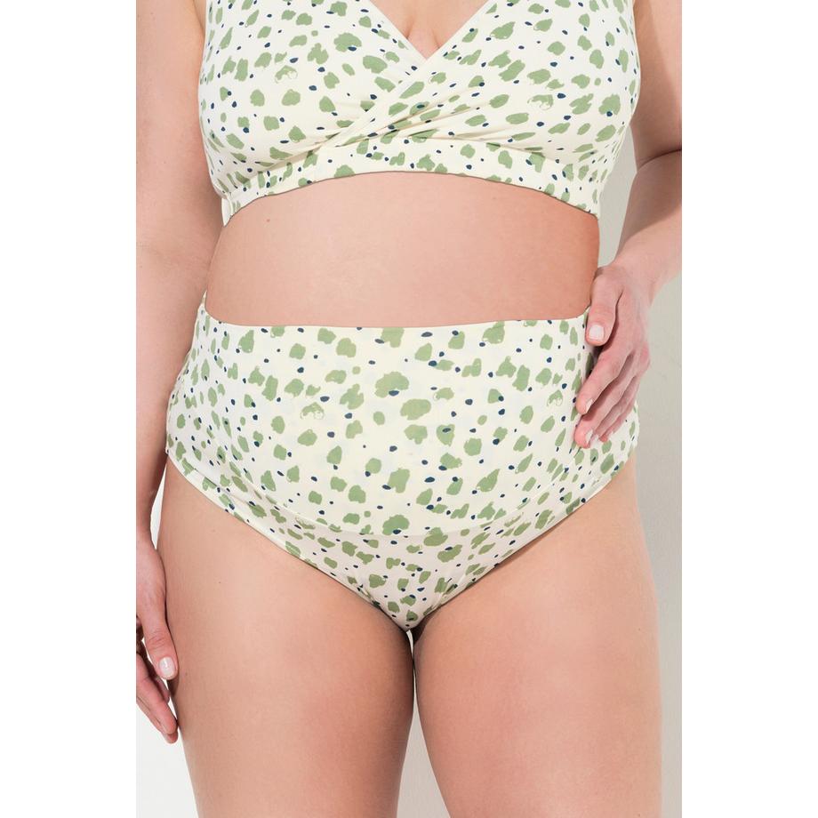 Ulla Popken Slip Bellieva Vita Alta Pois Cotone Biologico  