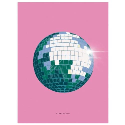 Flamingueo Poster Disco Ball 30x40 cm  