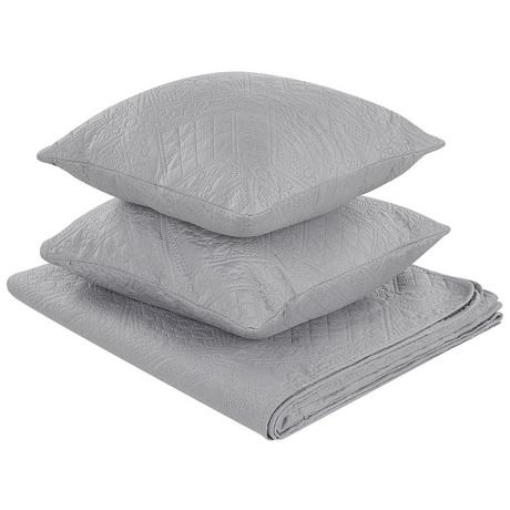 Beliani Couvre-lits avec coussins en Polyester ALAMUT  