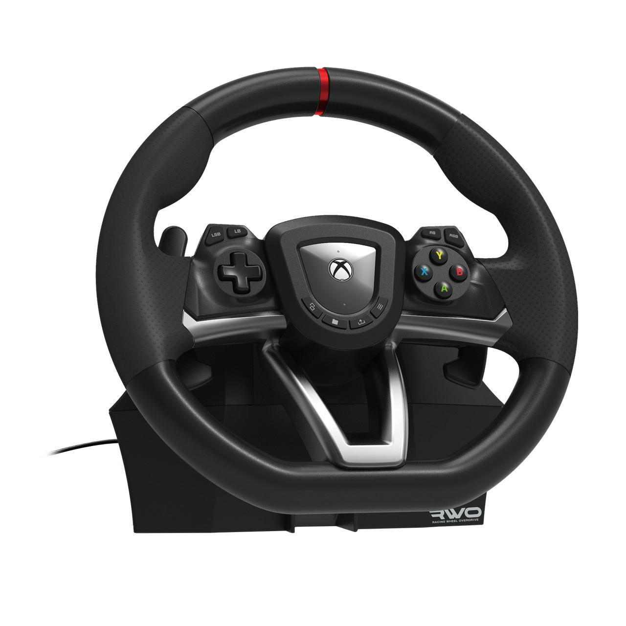Hori  Racing Wheel Overdrive Schwarz, Silber Lenkrad + Pedale Xbox Series S, Xbox Series X 