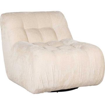 Sessel Rosy chenille weiss